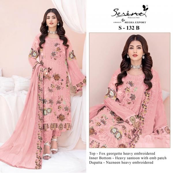 Serine S 132 Occasional Georgette Designer Pakistani Suit Collection